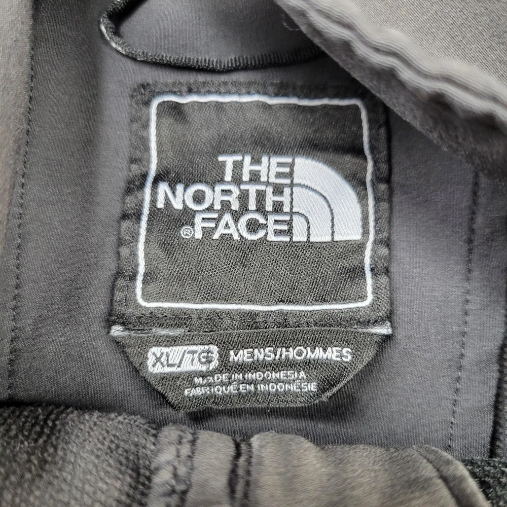 North Face Jacket Mens XL‎ Gray TNF Apex 1/4 Zip Softshell Windbreaker Pullover